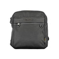 Sac à bandoulière pour homme Calvin Klein en polyester noir, design élégant et pratique avec logo visible.