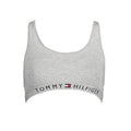 Tommy Hilfiger Grauer Damen-Sport-BH aus Baumwolle