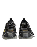 Chaussures sneakers basses Dolce & Gabbana NS1 en dentelle multicolore, lacets, style décontracté et moderne.