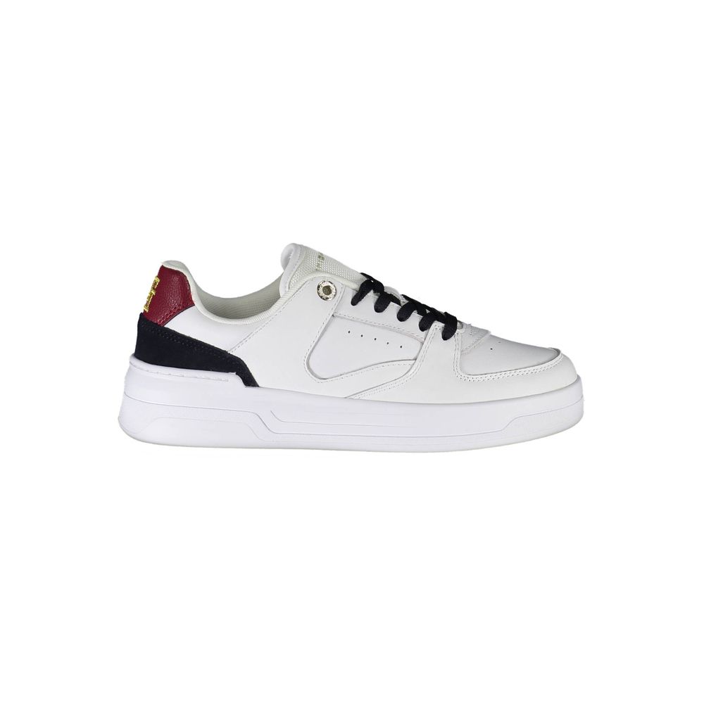 Tommy Hilfiger Bianco Damen Leder-Sneaker
