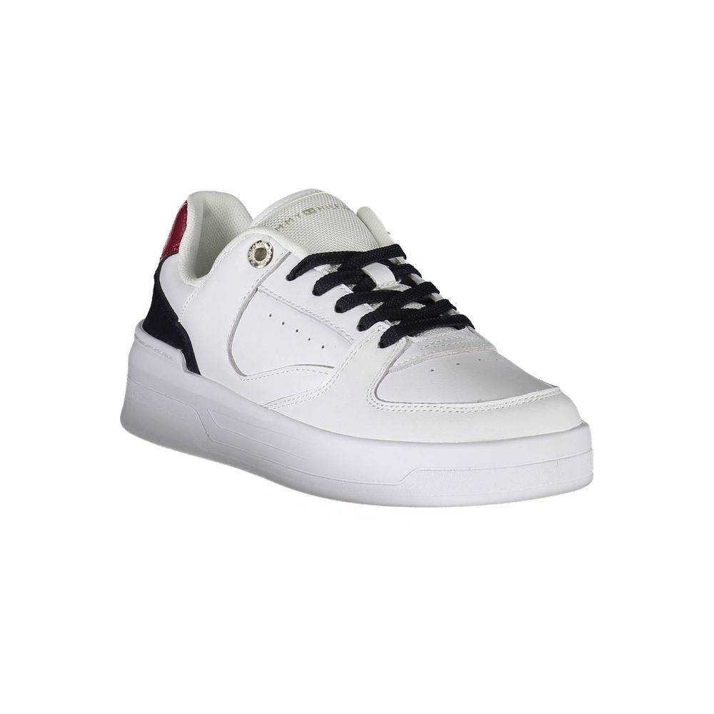 Tommy Hilfiger Bianco Damen Leder-Sneaker
