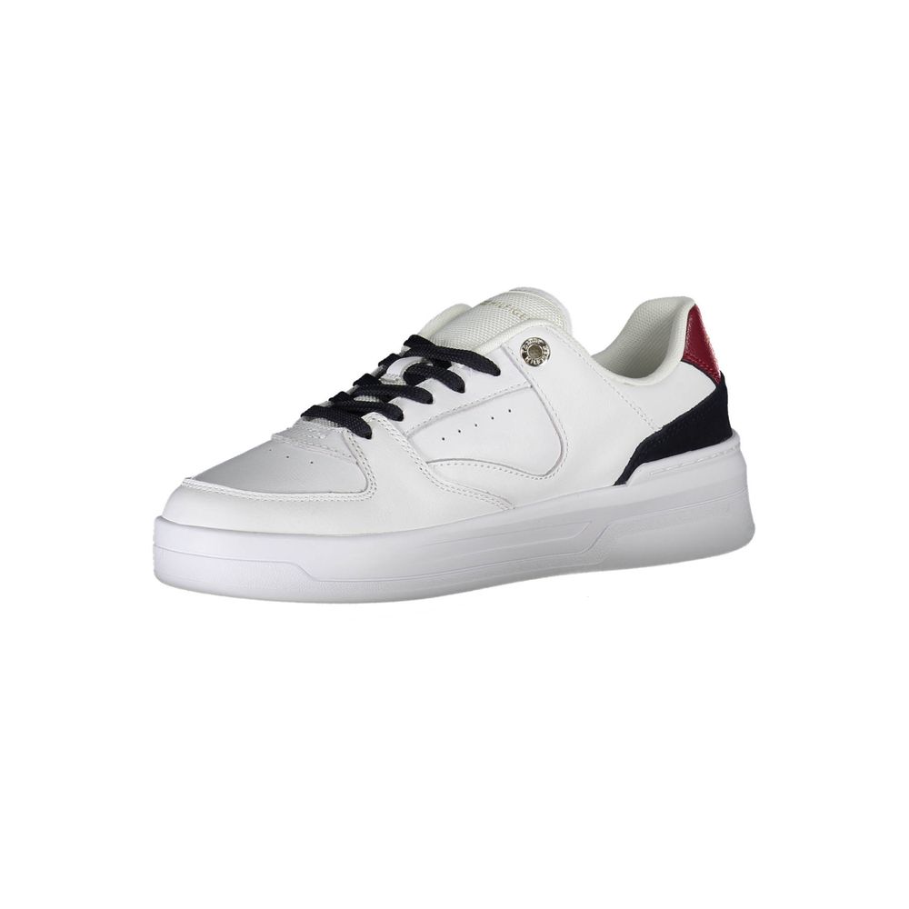 Tommy Hilfiger Bianco Damen Leder-Sneaker