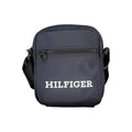 Sac à bandoulière en polyester bleu Tommy Hilfiger pour homme, avec détails modernes et logo visible.