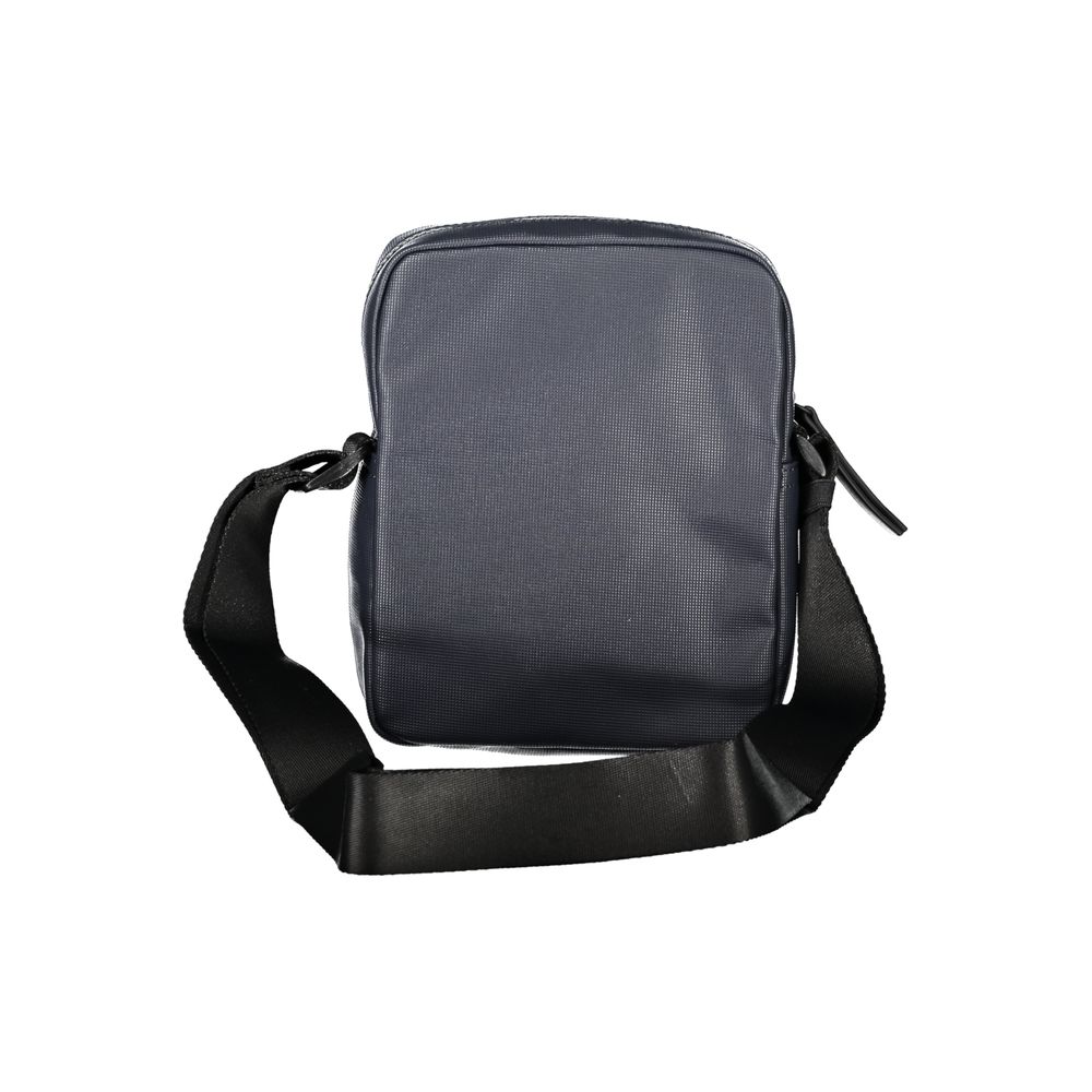 Sac à bandoulière en polyuréthane Tommy Hilfiger pour hommes, sac à épaule élégant avec logo de la marque visible.