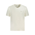 T-shirt blanc en coton pour homme de la marque Pepe Jeans, vue de face avec col rond et manches courtes.