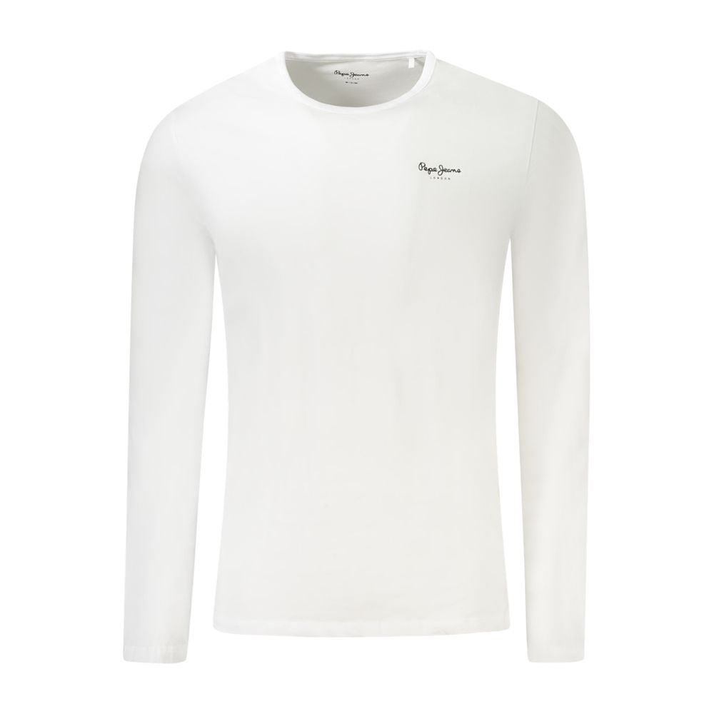 Pepe Jeans Bianco Baumwoll-Herren-T-Shirt