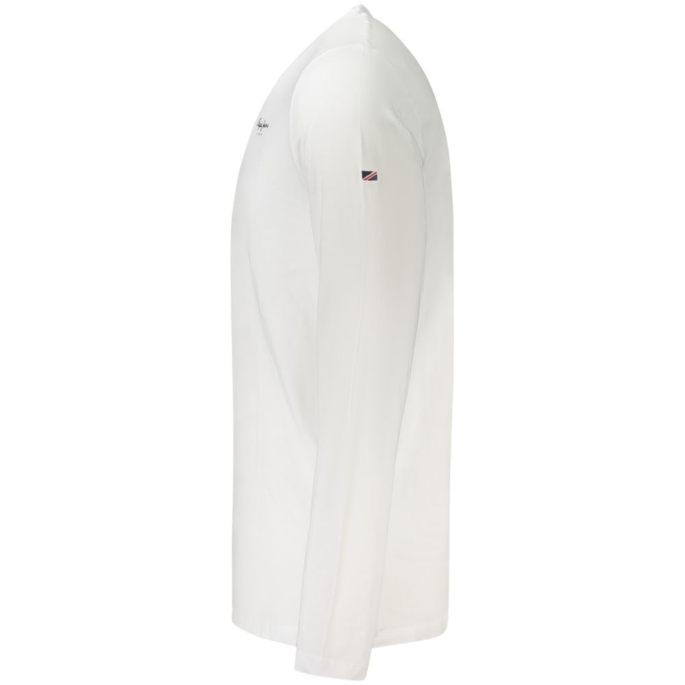 Pepe Jeans Bianco Baumwoll-Herren-T-Shirt