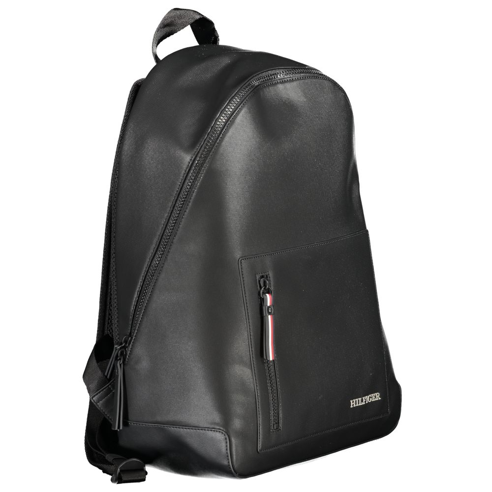 Tommy Hilfiger Schwarzer Rucksack aus Polyurethan für Herren