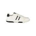 Sneaker pour homme Tommy Hilfiger Bianco en polyuréthane, blanc, avec design moderne et semelle blanche.