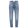 Jean homme Calvin Klein Blu en coton, coupe tapered, détail visible en image 7550945.
