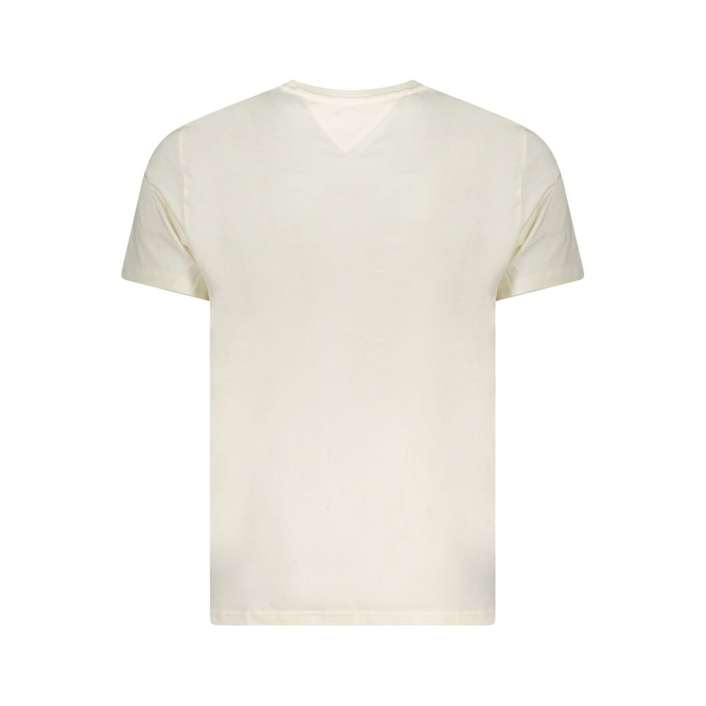 Tommy Hilfiger Beige Baumwolle Herren T-Shirt