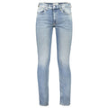 Jeans slim en coton pour homme de la marque Calvin Klein Blu, coupe ajustée et style moderne.
