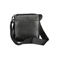 Sac à bandoulière pour homme Calvin Klein en polyester noir, avec détails élégants et design moderne.