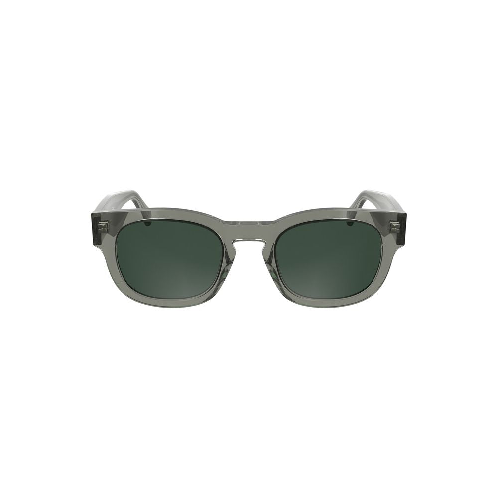 Lunettes de soleil pour femmes Calvin Klein Grigio en acétate, monture élégante et moderne, vues de face.