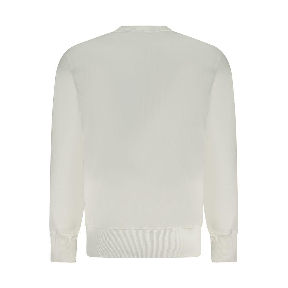 Calvin Klein Weißes Baumwoll-Sweatshirt für Herren