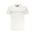 T-shirt blanc pour homme de la marque Tommy Hilfiger en coton, modèle classique et confortable.
