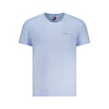 Tommy Hilfiger Azzurro Baumwoll-T-Shirt für Herren