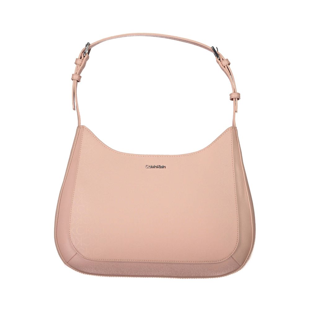 Sac à main en polyester pour femme de la marque Calvin Klein, modèle Rosa, avec poignées et design élégant.
