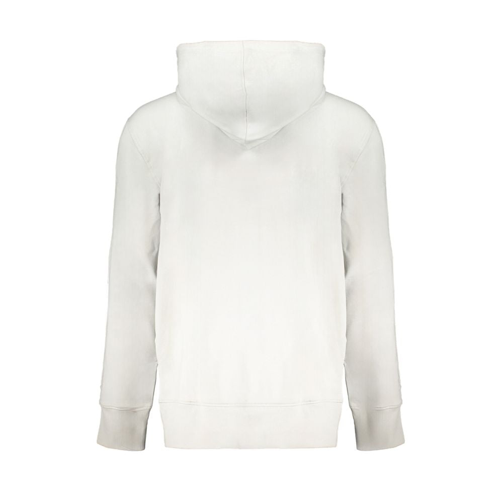 Sweatshirt pour homme Calvin Klein Grigio en coton, coupe décontractée, col rond, design simple et confortable.