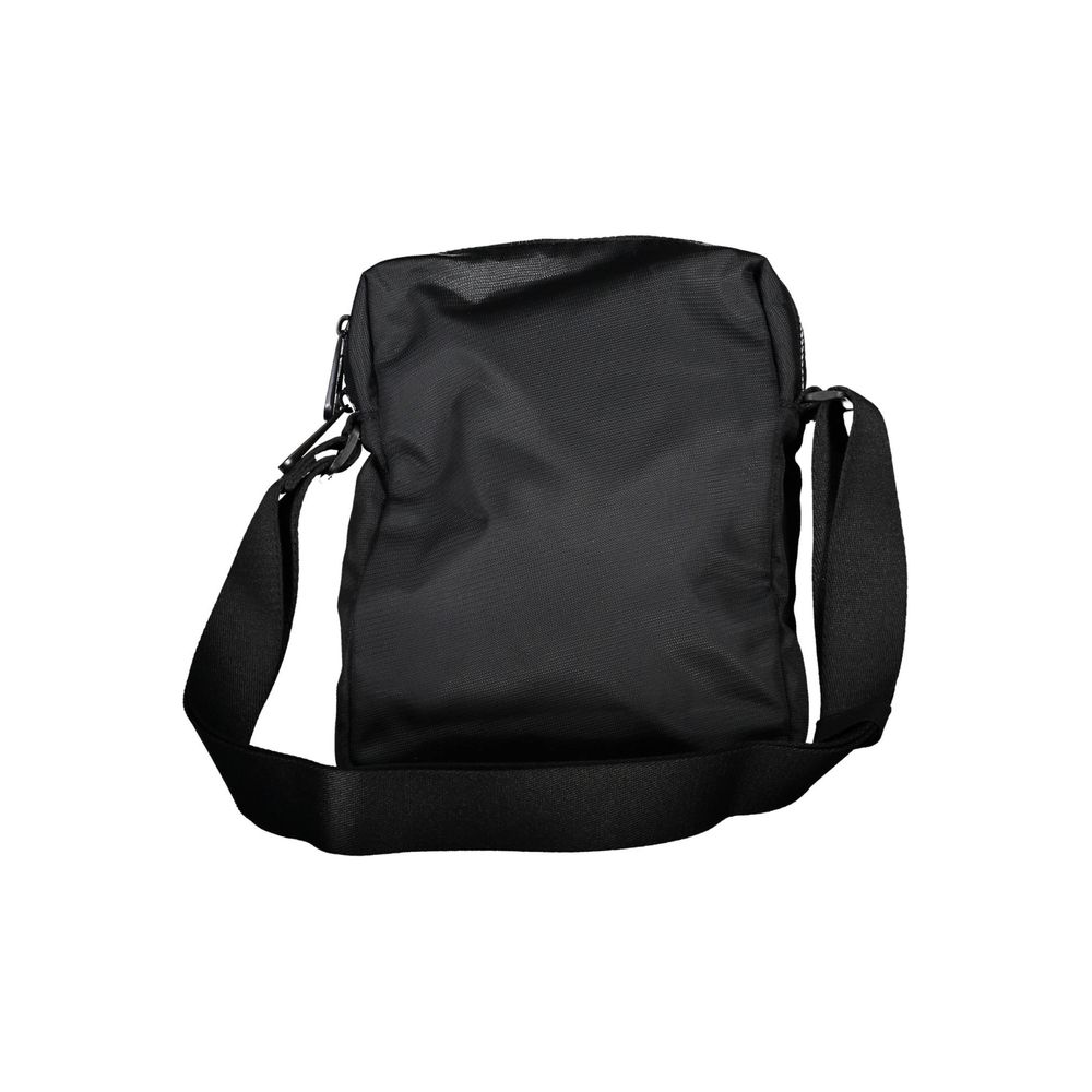 Sacoche homme en polyester noir de Calvin Klein, sac à épaule pratique et élégant avec logo distinctif.