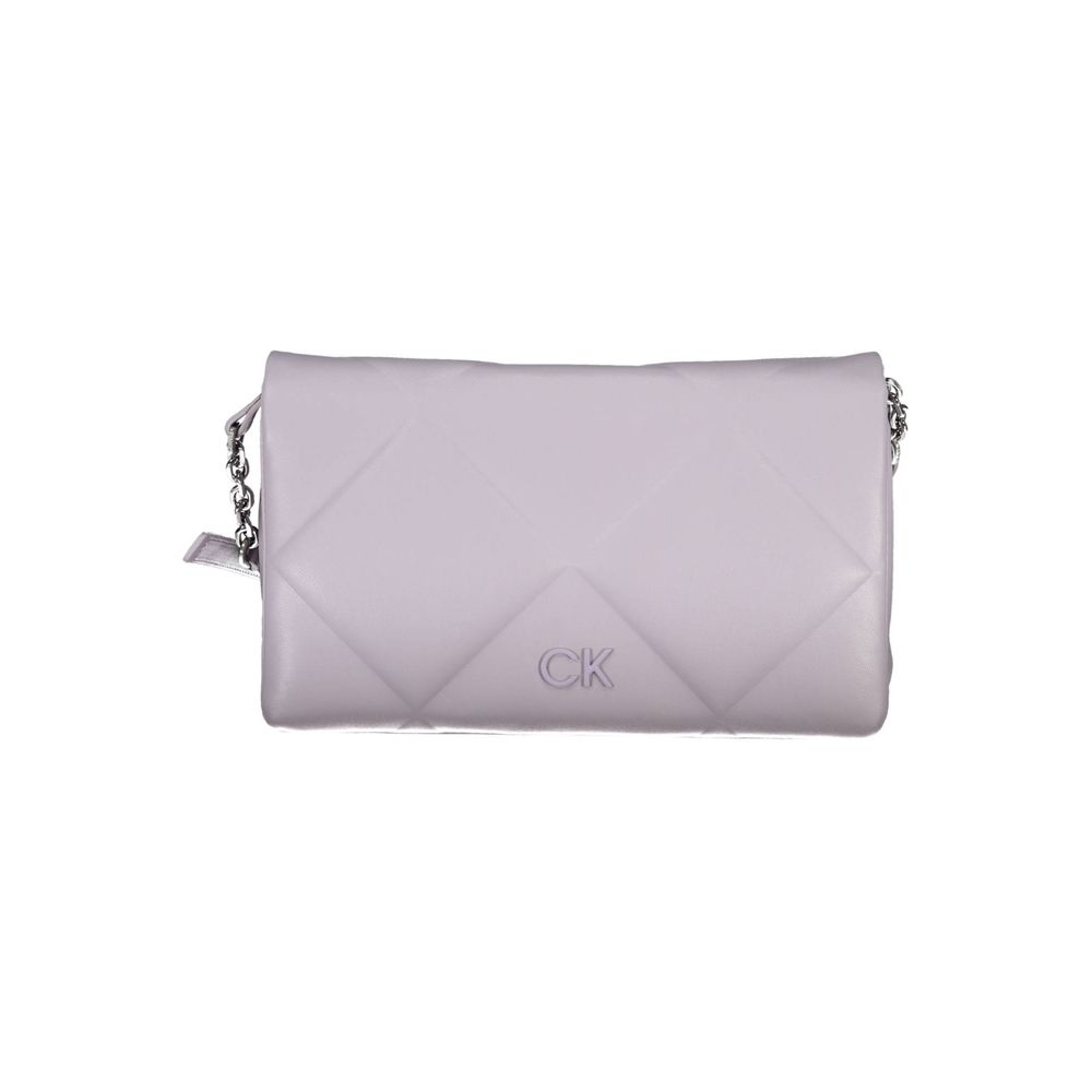 Sac à épaule en polyester Calvin Klein Viola pour femmes, avec design élégant et détails modernes visible sur l'image.