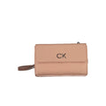Sac à épaule en polyester pour femme de la marque Calvin Klein, rose et élégant, avec détails modernes et style sophistiqué.