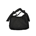 Sac à main pour femme Calvin Klein en polyester noir, avec poignées élégantes et design moderne visible sur l'image.