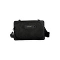 Sac à bandoulière noir en polyester pour homme de la marque Calvin Klein, avec détails modernes et bandoulière ajustable.