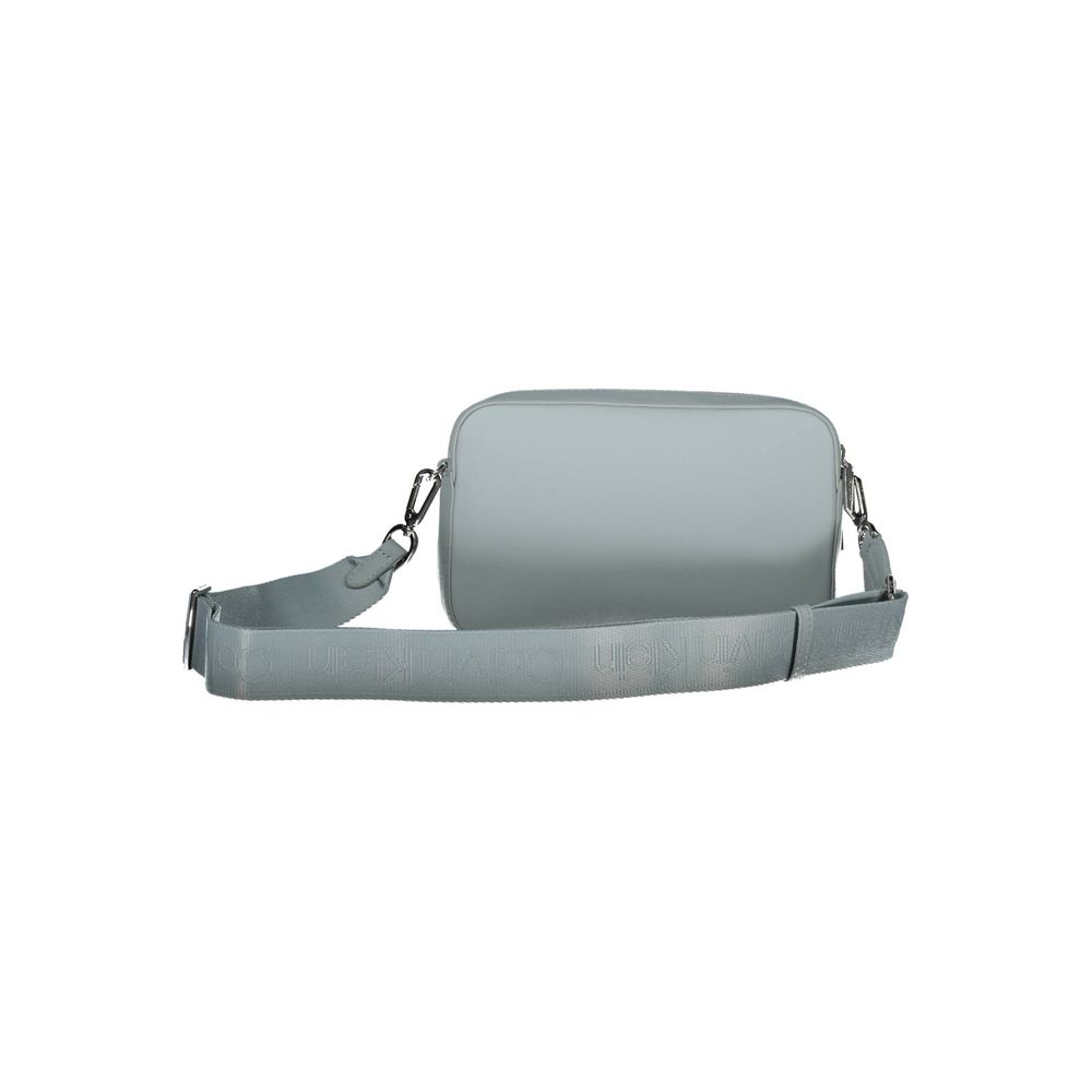 Sac à main pour femme Calvin Klein Azzurro en polyester, élégant et pratique, avec poignées et design moderne.