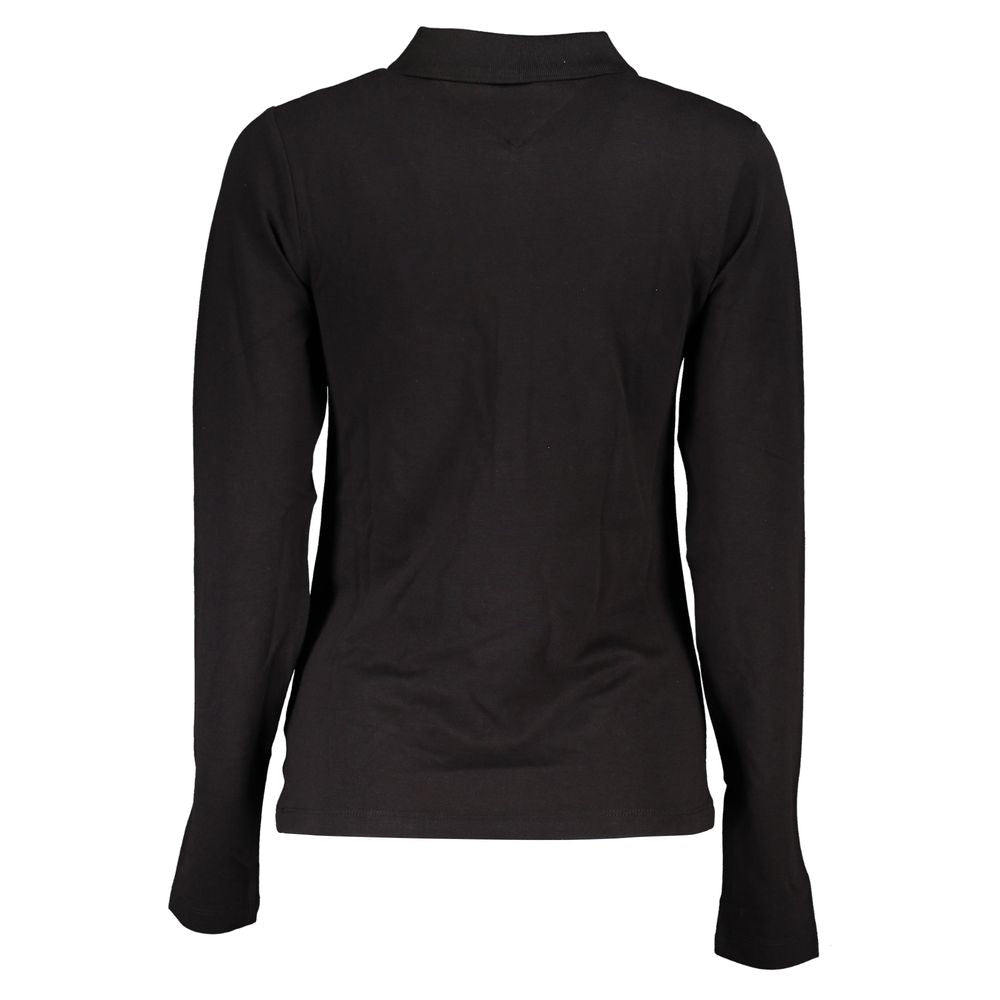 Jeans en coton bleu pour femmes de la marque Tommy Hilfiger, coupe classique et détails modernes.