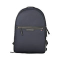Sac à dos pour homme Tommy Hilfiger en polyester recyclé bleu, avec poches et bretelles réglables, mode et écologique.