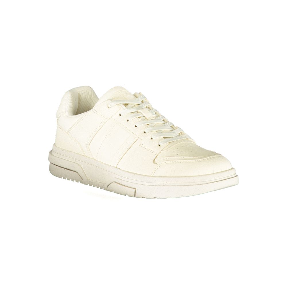 Tommy Hilfiger Damen-Sandale aus weißem Polyester