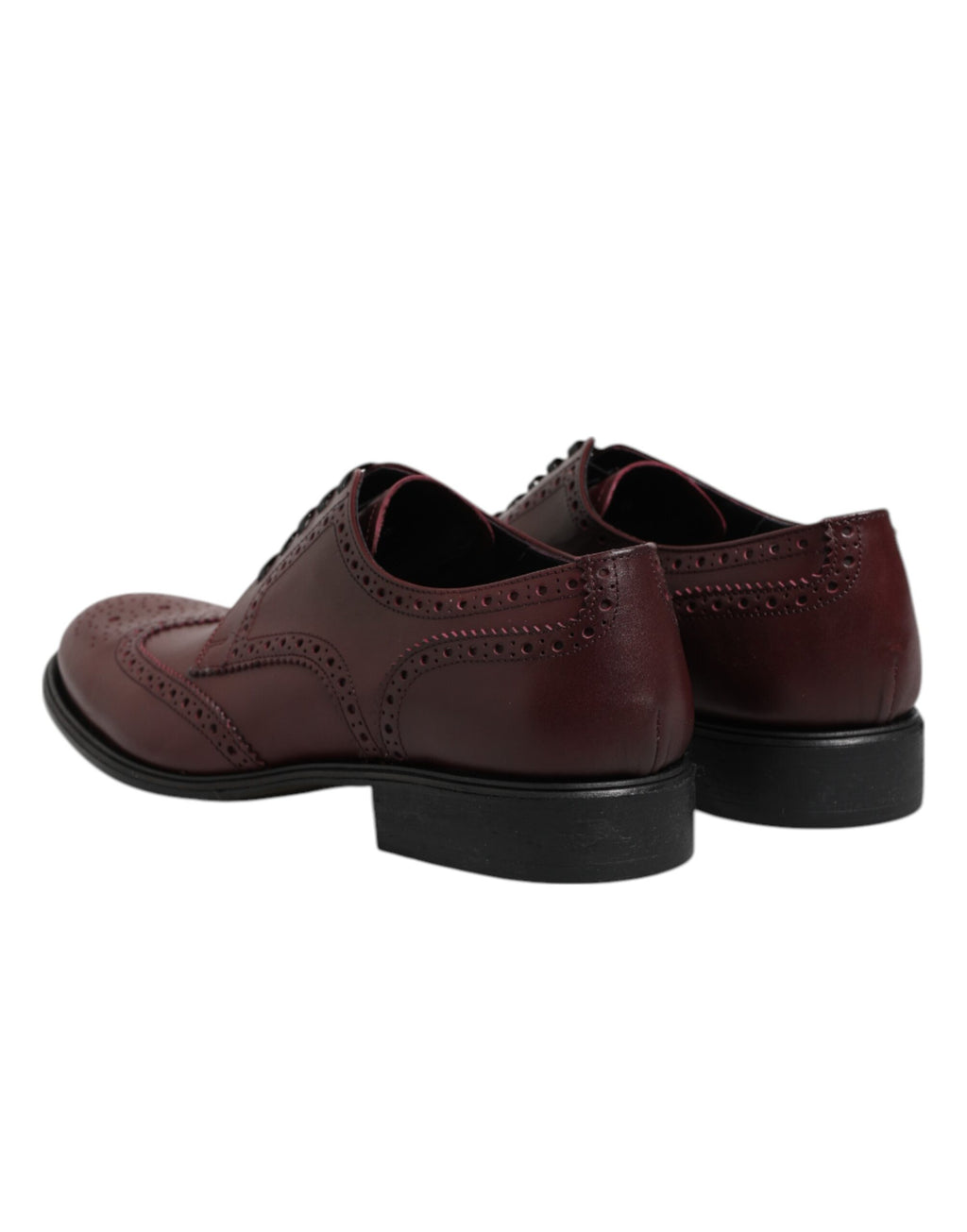 Dolce & Gabbana Braune Leder Schnürderbys