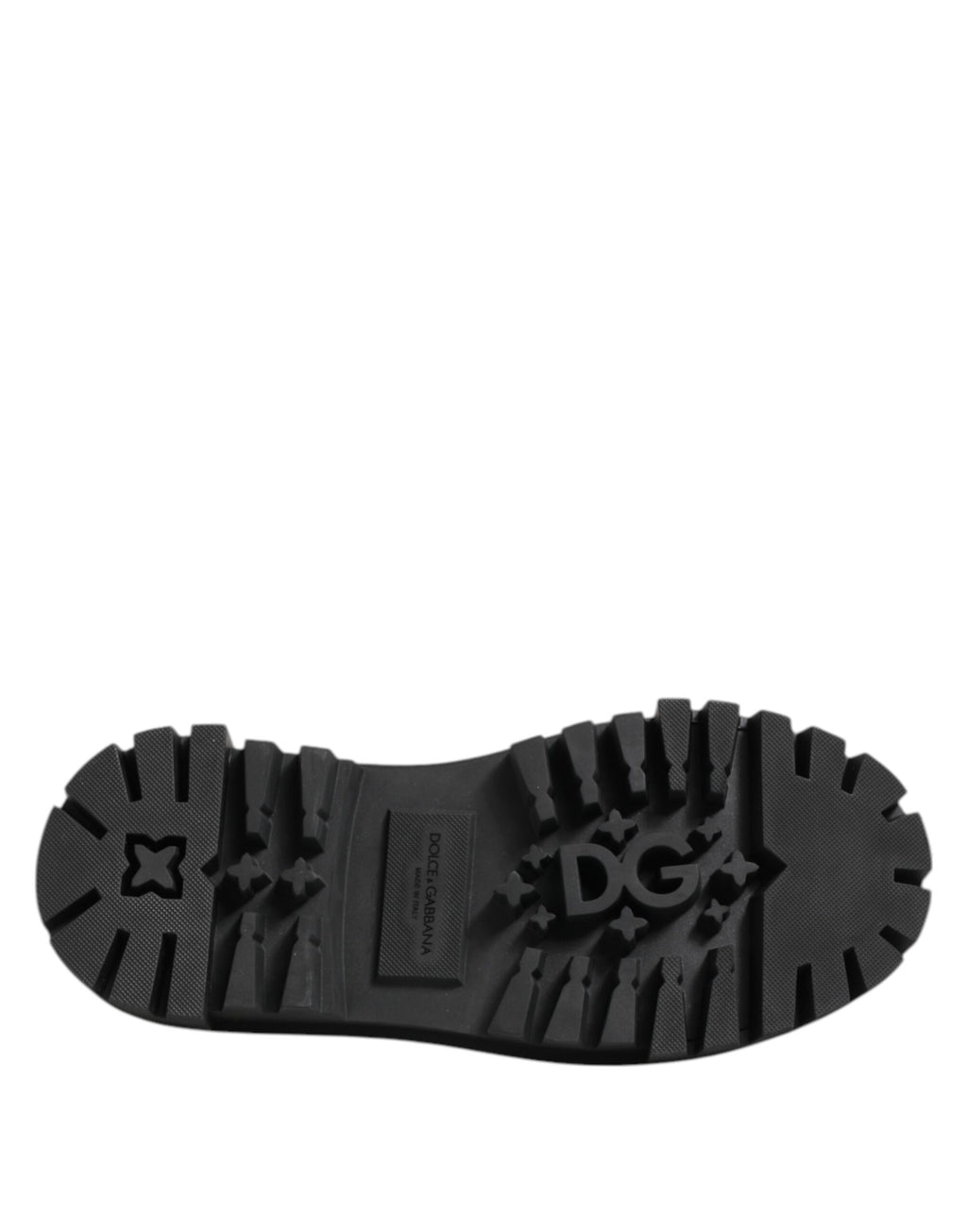 Chaussures de trekking Derby en cuir verni noir Dolce & Gabbana, chaussures élégantes pour un style sophistiqué.