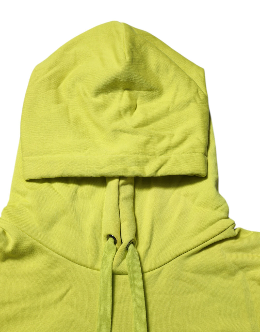 Sweat à capuche en coton vert Dolce & Gabbana avec logo, pull décontracté et élégant, visible en gros plan.