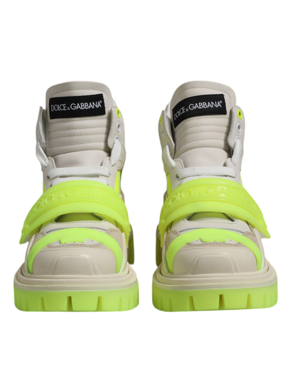 Chaussures de randonnée multicolores Dolce & Gabbana, baskets de style trekking avec détails vibrants et design tendance.