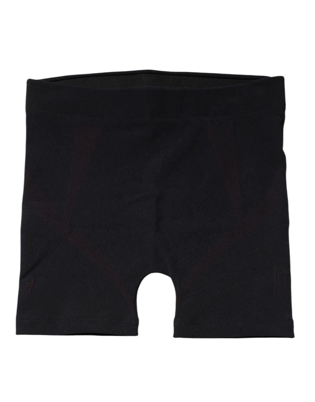 Boxers en nylon stretch noir Dolce & Gabbana, sous-vêtements masculins, avec ceinture élastique et logo Dolce & Gabbana visible.