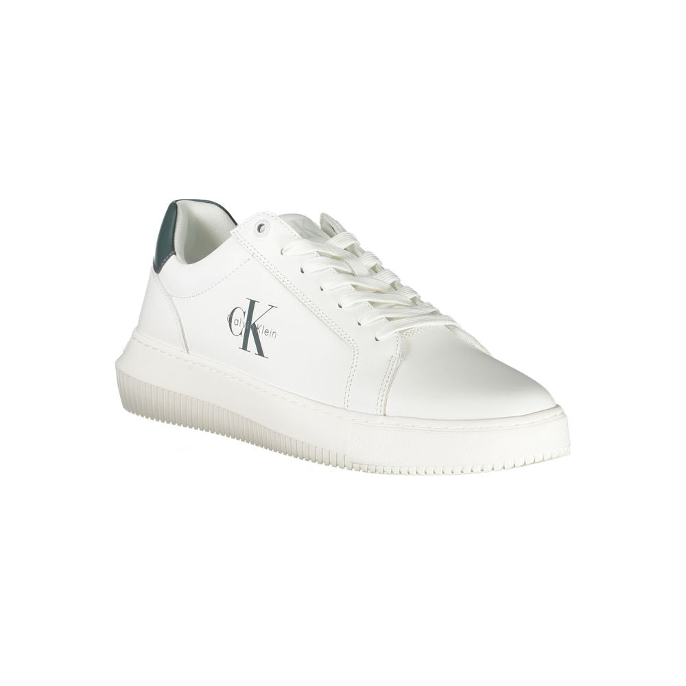 Calvin Klein Bianco Polyurethane Herren-Sneaker