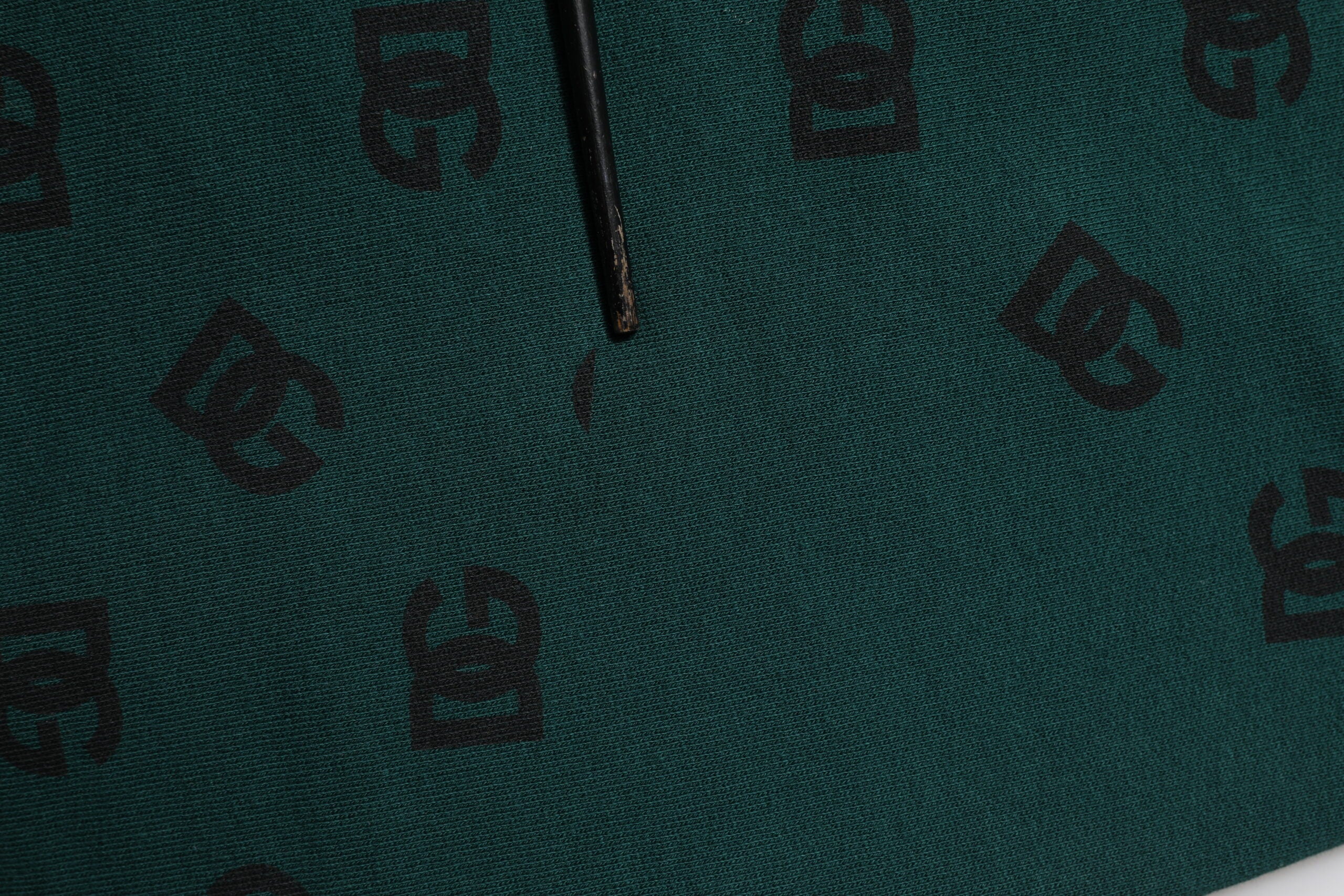 Pantalons de jogging vert Dolce & Gabbana avec logo imprimé, pour homme, vêtement sportif confortable.