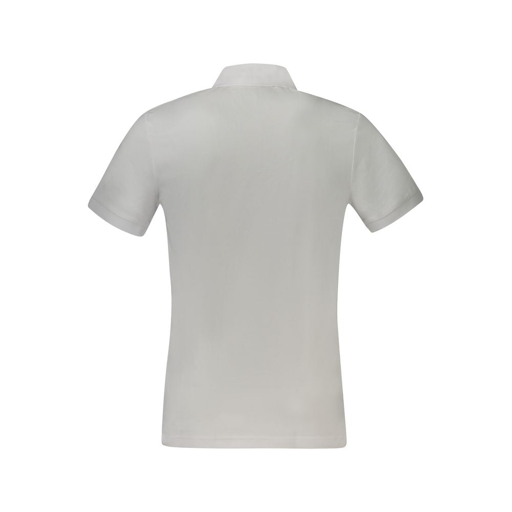 Polo pour homme Hugo Boss Bianco en coton, col classique, manches courtes, élégant et confortable, blanc.