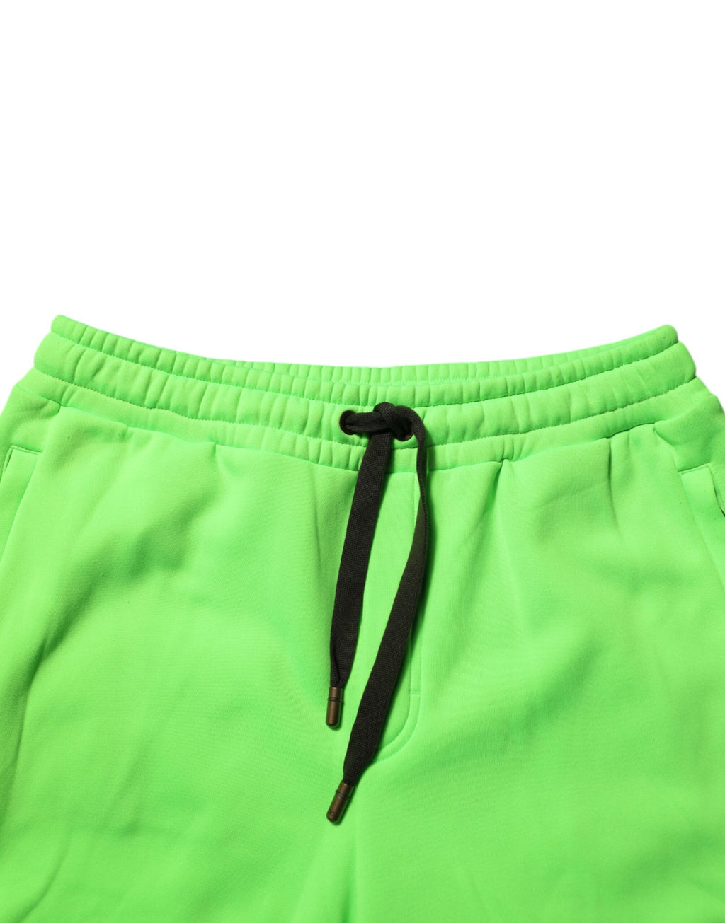 Shorts cargo bermuda pour homme Dolce & Gabbana, vert à patchwork, style décontracté avec poches multiples.