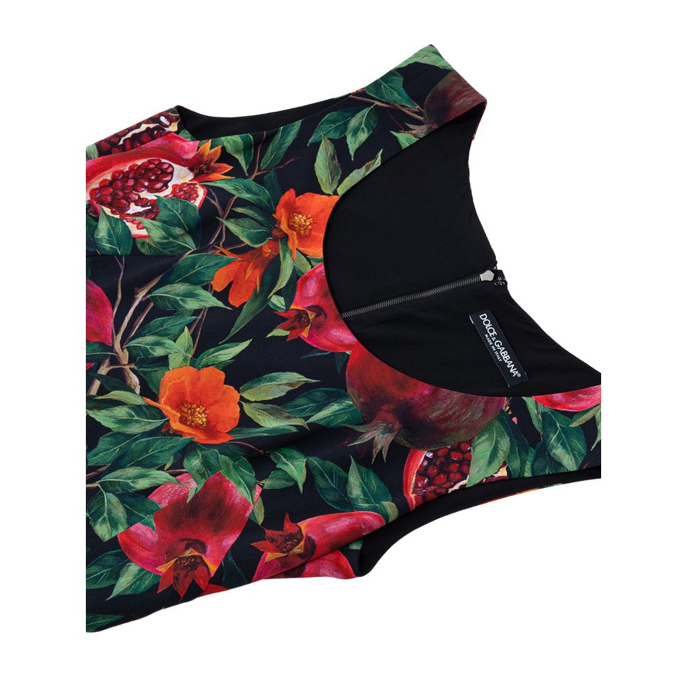 Robe longue bicolore en viscose de Dolce & Gabbana, style élégant et fluide, avec un design sophistiqué.