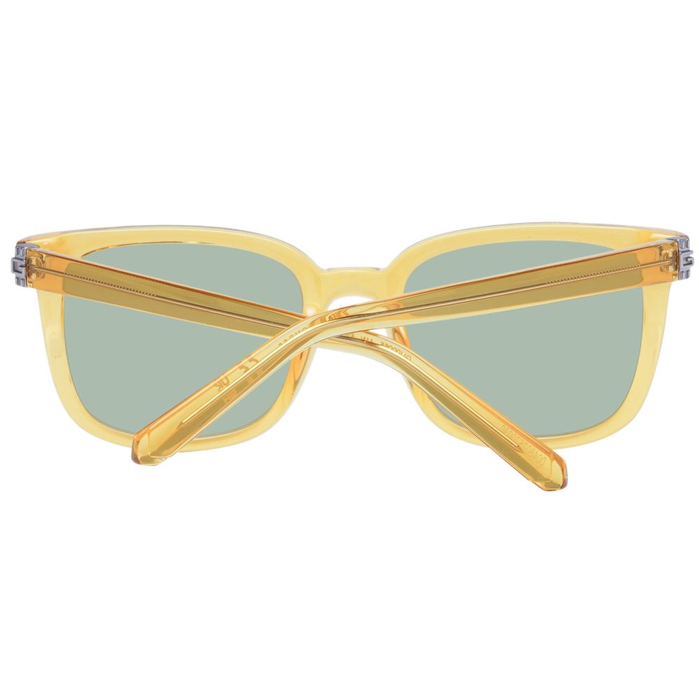 Lunettes de soleil en plastique bicolores de marque Guess, design moderne avec monture colorée et lentilles teintées.