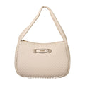 Sac à main Guess Jeans pour femmes en polyuréthane rose, sac à main élégant avec détails modernes et design tendance.