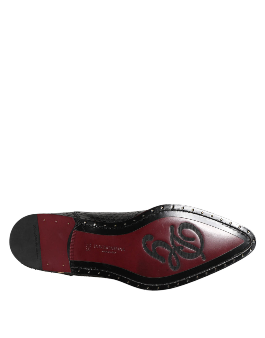 Chaussures derby en cuir noir Dolce & Gabbana pour homme avec laçage, élégantes et sophistiquées.
