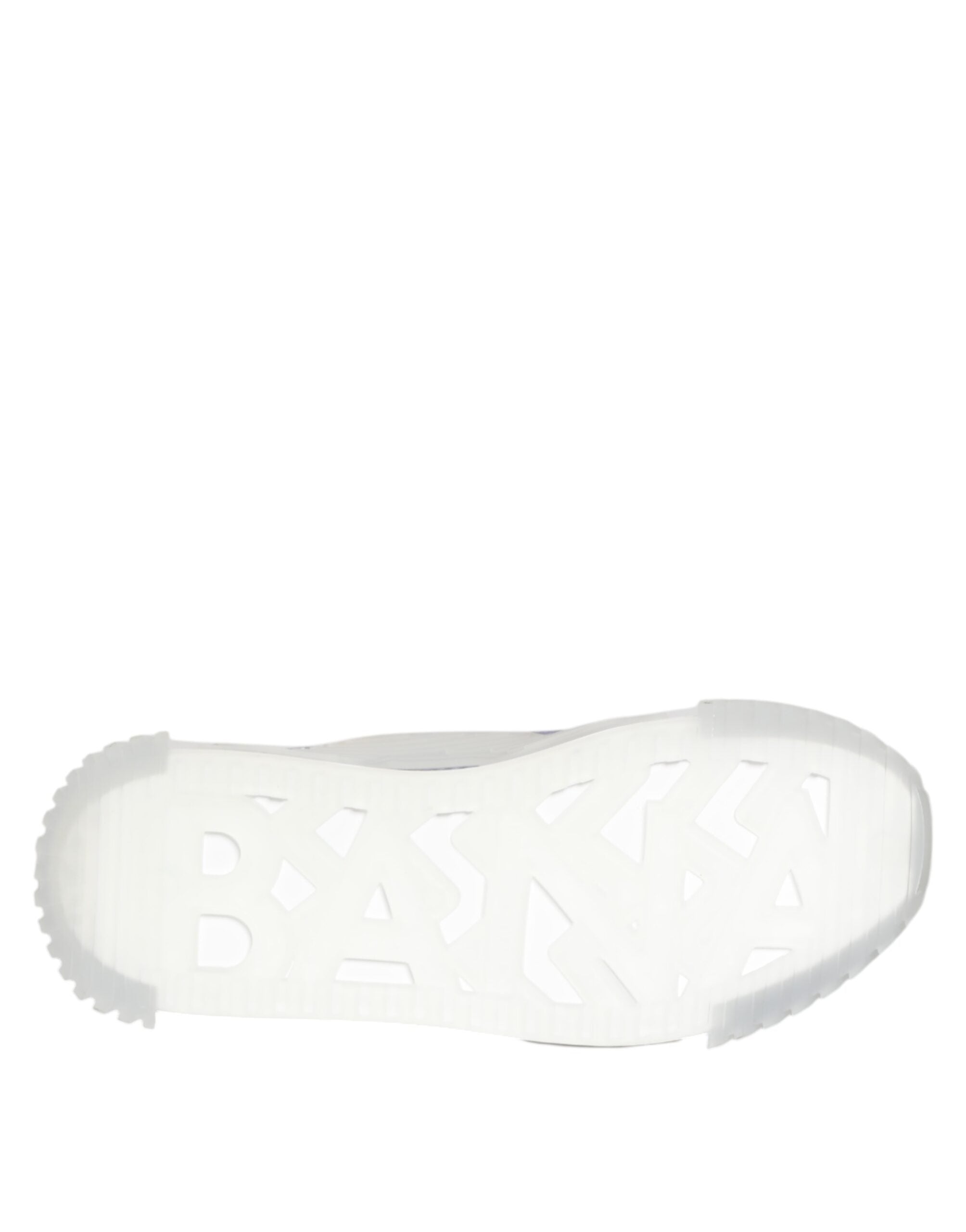 Chaussures sneakers basses en nylon noir et argent de Dolce & Gabbana pour homme, style décontracté et moderne.