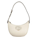 Sac à main Guess Jeans en polyuréthane blanc pour femmes, design élégant et moderne, avec détails tendance visible sur l'image.