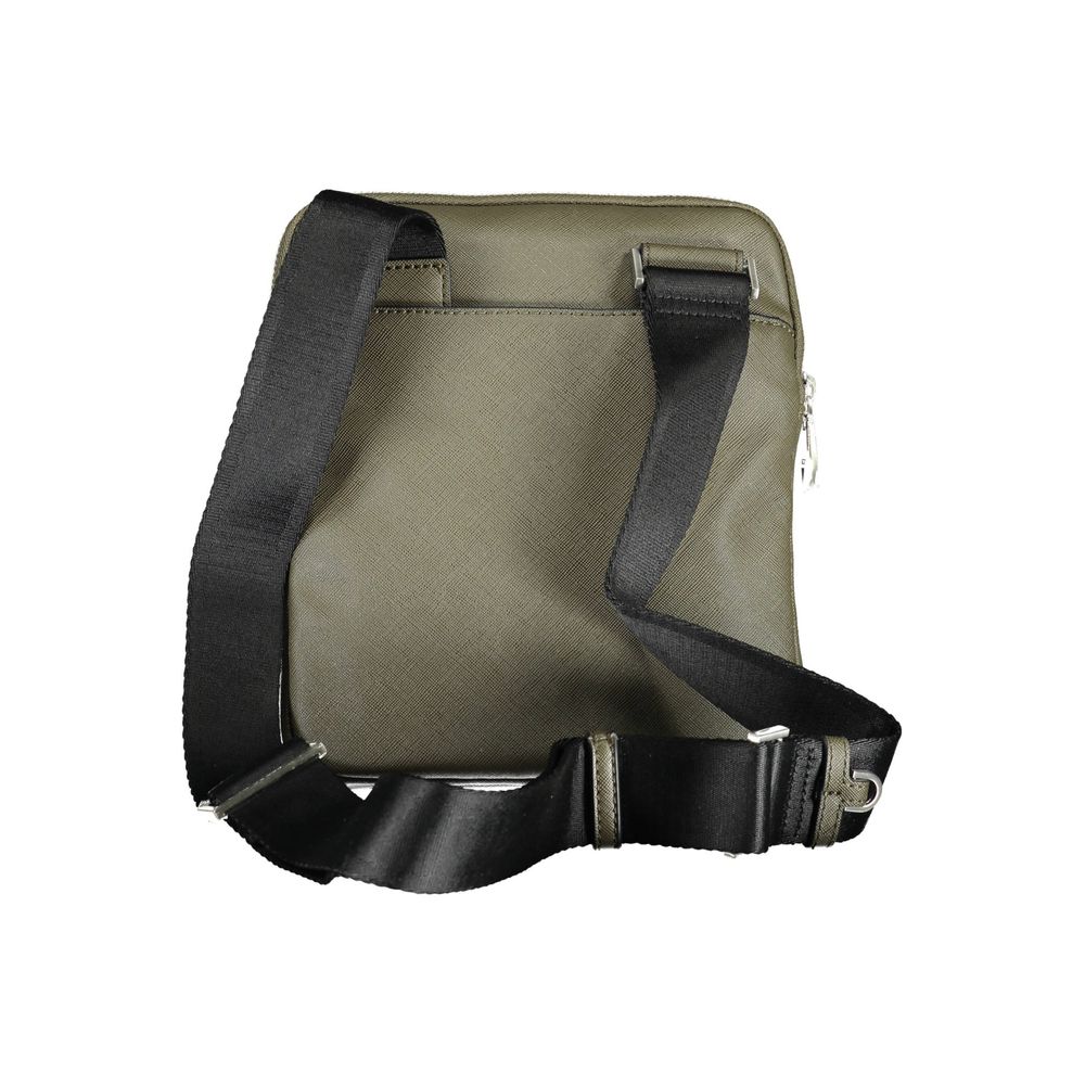 Sac à main noir en polyester Guess Jeans pour femmes, élégant et pratique, avec détails modernes et finition soignée.