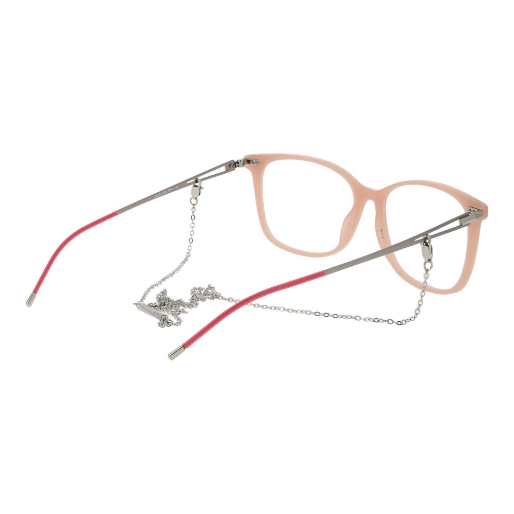 Lunettes en acétate beige de la marque Hugo Boss, monture élégante pour un style sophistiqué et moderne.