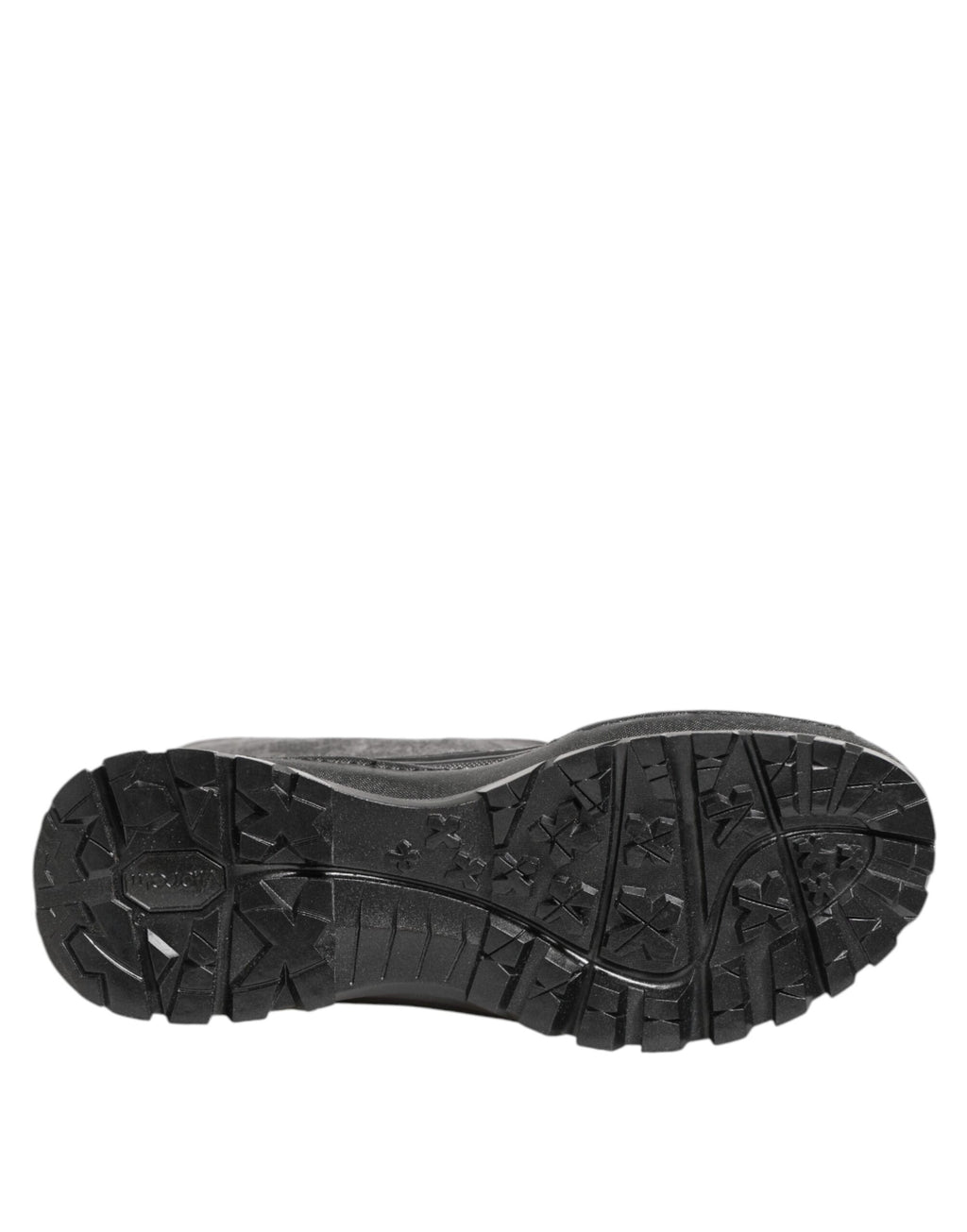 Bottes de pluie noires métalliques à enfiler de la marque Dolce & Gabbana, en caoutchouc brillant, pour femme.